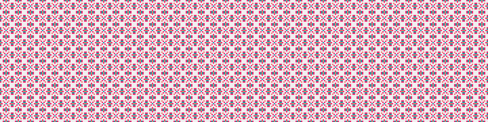 Abstract Cross Pattern Dots Logo generative computational art illustration