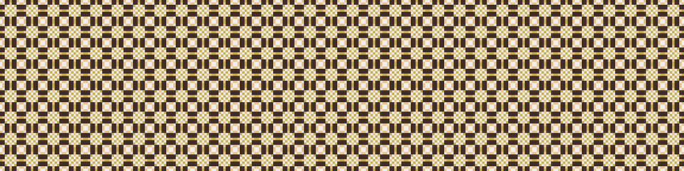 Abstract Cross Pattern Dots Logo generative computational art illustration