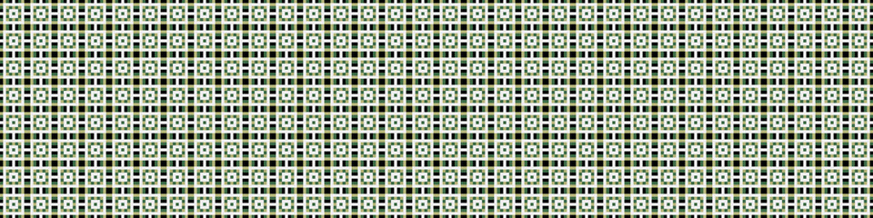 Fototapeta premium Abstract Cross Pattern Dots Logo generative computational art illustration