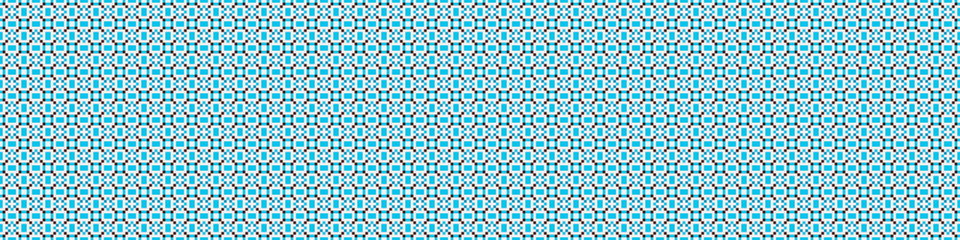 Abstract Cross Pattern Dots Logo generative computational art illustration