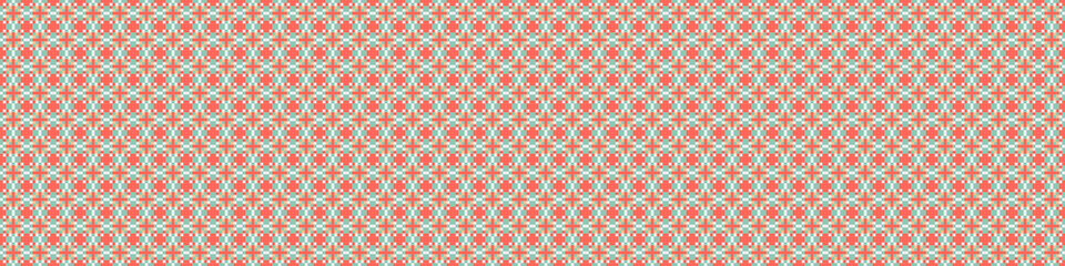 Abstract Cross Pattern Dots Logo generative computational art illustration