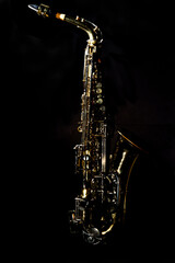 Fototapeta na wymiar Jazz Saxophone