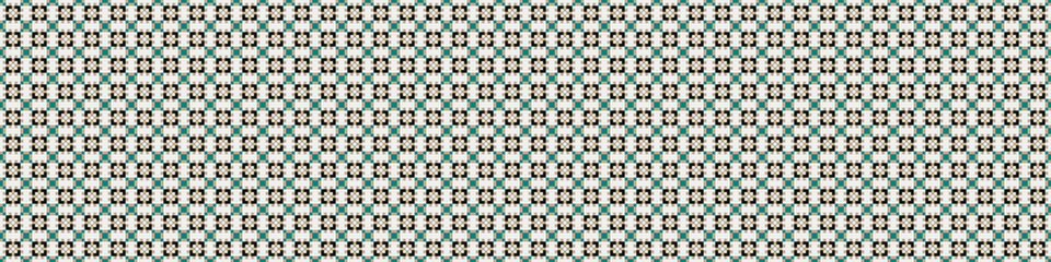 Abstract Cross Pattern Dots Logo generative computational art illustration