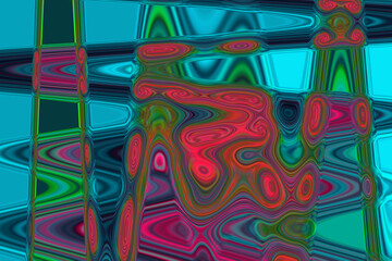 abstract background texture in the form of chaotic colored shapes