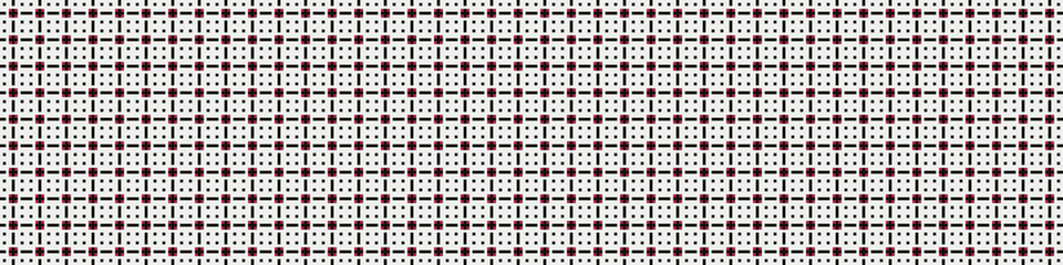 Abstract Cross Pattern Dots Logo generative computational art illustration