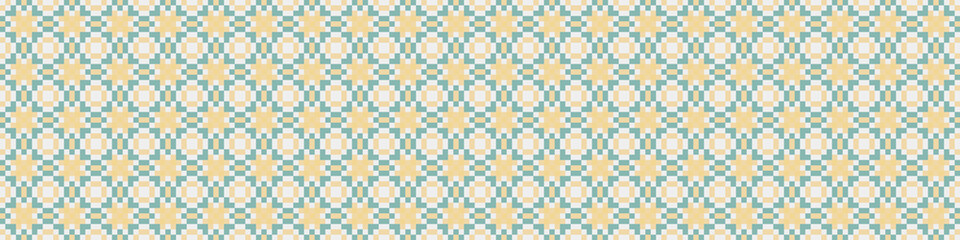 Abstract Cross Pattern Dots Logo generative computational art illustration