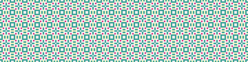 Abstract Cross Pattern Dots Logo generative computational art illustration