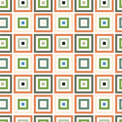 A seamless background of many multi-colored squares.