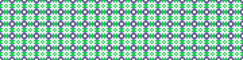 Abstract Cross Pattern Dots Logo generative computational art illustration