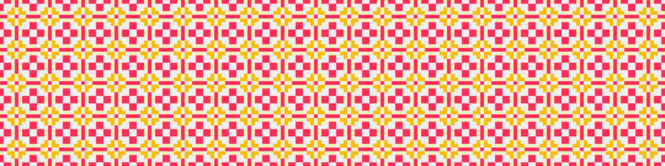 Abstract Cross Pattern Dots Logo generative computational art illustration