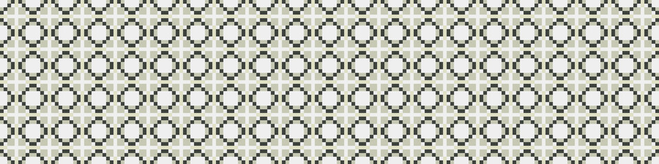 Abstract Cross Pattern Dots Logo generative computational art illustration