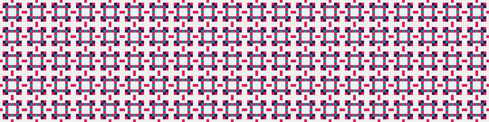 Abstract Cross Pattern Dots Logo generative computational art illustration