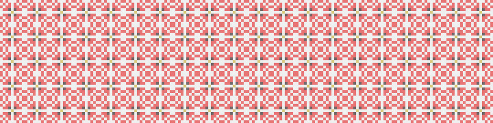 Abstract Cross Pattern Dots Logo generative computational art illustration