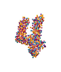 3D fonts and lettering designs