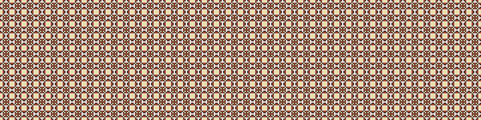 Abstract Cross Pattern Dots Logo generative computational art illustration