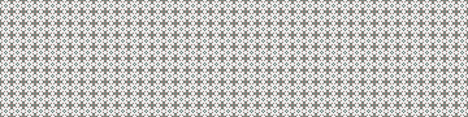 Abstract Cross Pattern Dots Logo generative computational art illustration