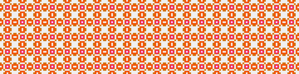 Abstract Cross Pattern Dots Logo generative computational art illustration