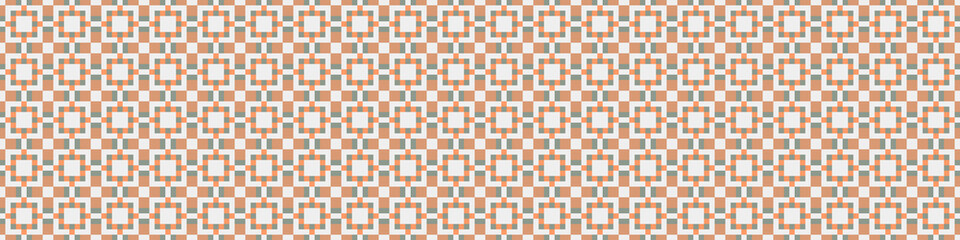 Abstract Cross Pattern Dots Logo generative computational art illustration