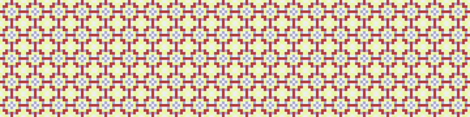 Abstract Cross Pattern Dots Logo generative computational art illustration