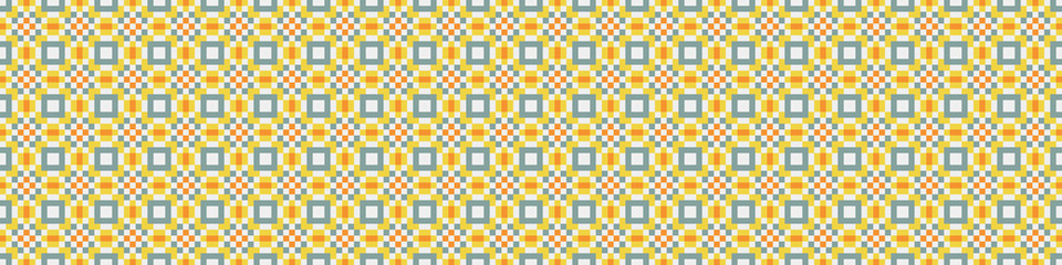 Abstract Cross Pattern Dots Logo generative computational art illustration