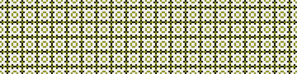 Abstract Cross Pattern Dots Logo generative computational art illustration