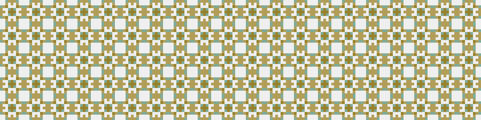 Abstract Cross Pattern Dots Logo generative computational art illustration