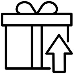 
Line vector icon design of branding
