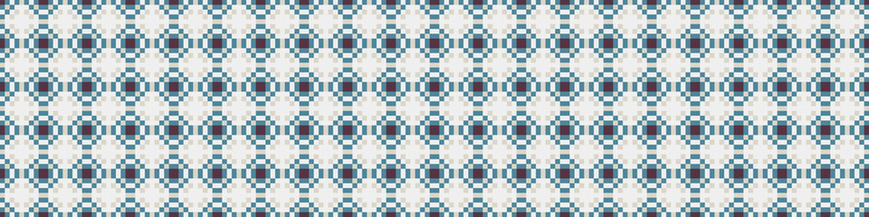 Abstract Cross Pattern Dots Logo generative computational art illustration