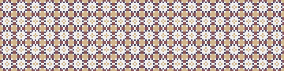 Abstract Cross Pattern Dots Logo generative computational art illustration