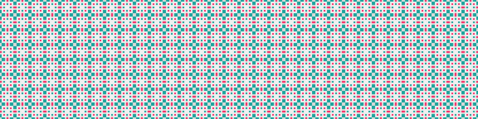 Abstract Cross Pattern Dots Logo generative computational art illustration