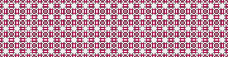 Abstract Cross Pattern Dots Logo generative computational art illustration