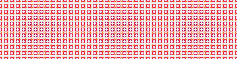 Abstract Cross Pattern Dots Logo generative computational art illustration