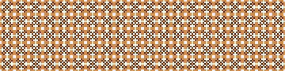 Abstract Cross Pattern Dots Logo generative computational art illustration