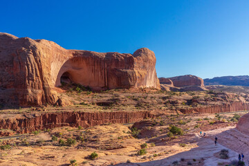 Road to Corona Arch in Arches National Park, Utah, Moab