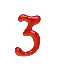 Naklejka premium 3D fonts and lettering designs