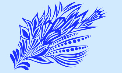 background with feathers