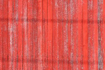 Side of Old Red Barn