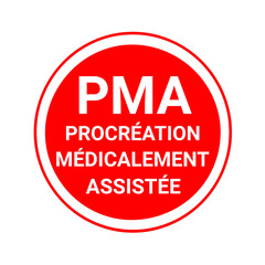 Symbole PMA procréation médicalement assistée