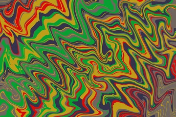 Abstract swirl marble paint fluid movement background of vibrant colors, inks, flowing paints.