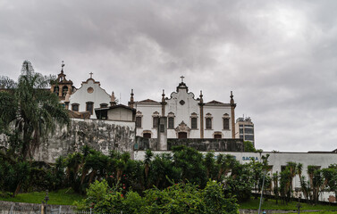 Rio de Janeiro, Brazil - December 26, 2008: El Centro district. Santuario e Convento de Santo...