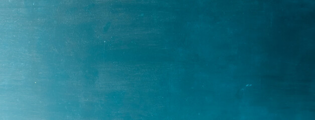 Panoramic background - old concrete wall blue
