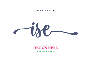 ISE lettering logo is simple, easy to understand and authoritative