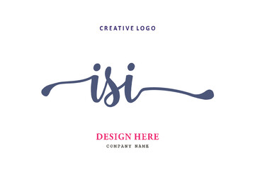 ISI lettering logo is simple, easy to understand and authoritative