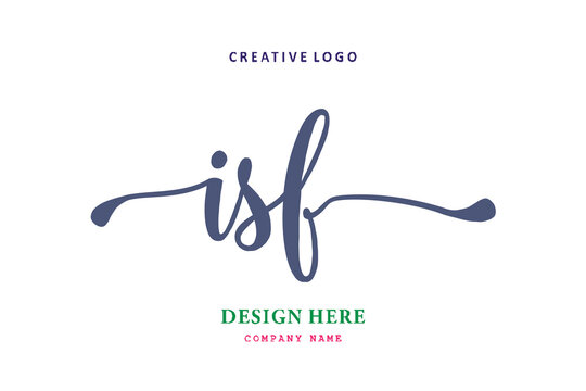 ISF lettering logo is simple, easy to understand and authoritative