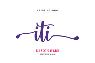 ITI  logo is simple, easy to understand and authoritative