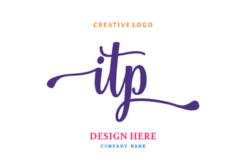 ITP lettering logo is simple, easy to understand and authoritative