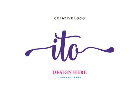 ITO lettering logo is simple, easy to understand and authoritative