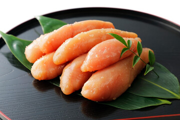 辛子明太子(無着色)　Spicy seasoned cod roe (Karashi mentaiko)