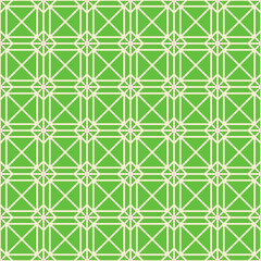 Fototapeta premium Geometric Art deco seamless pattern background.