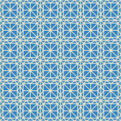 Fototapeta premium Geometric Art deco seamless pattern background.